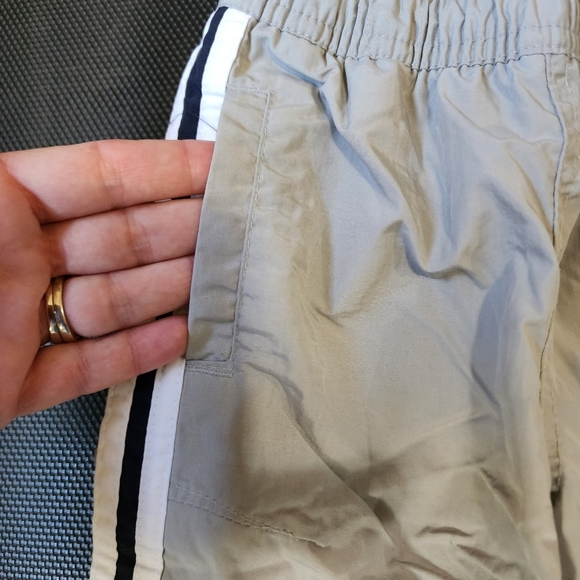 Children's place Grey athletic windbreaker track pants Size 6-9 mo - Picture 6 of 12